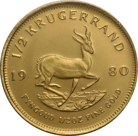 Moneda Krugerrand de 1 oz de Oro 19-80