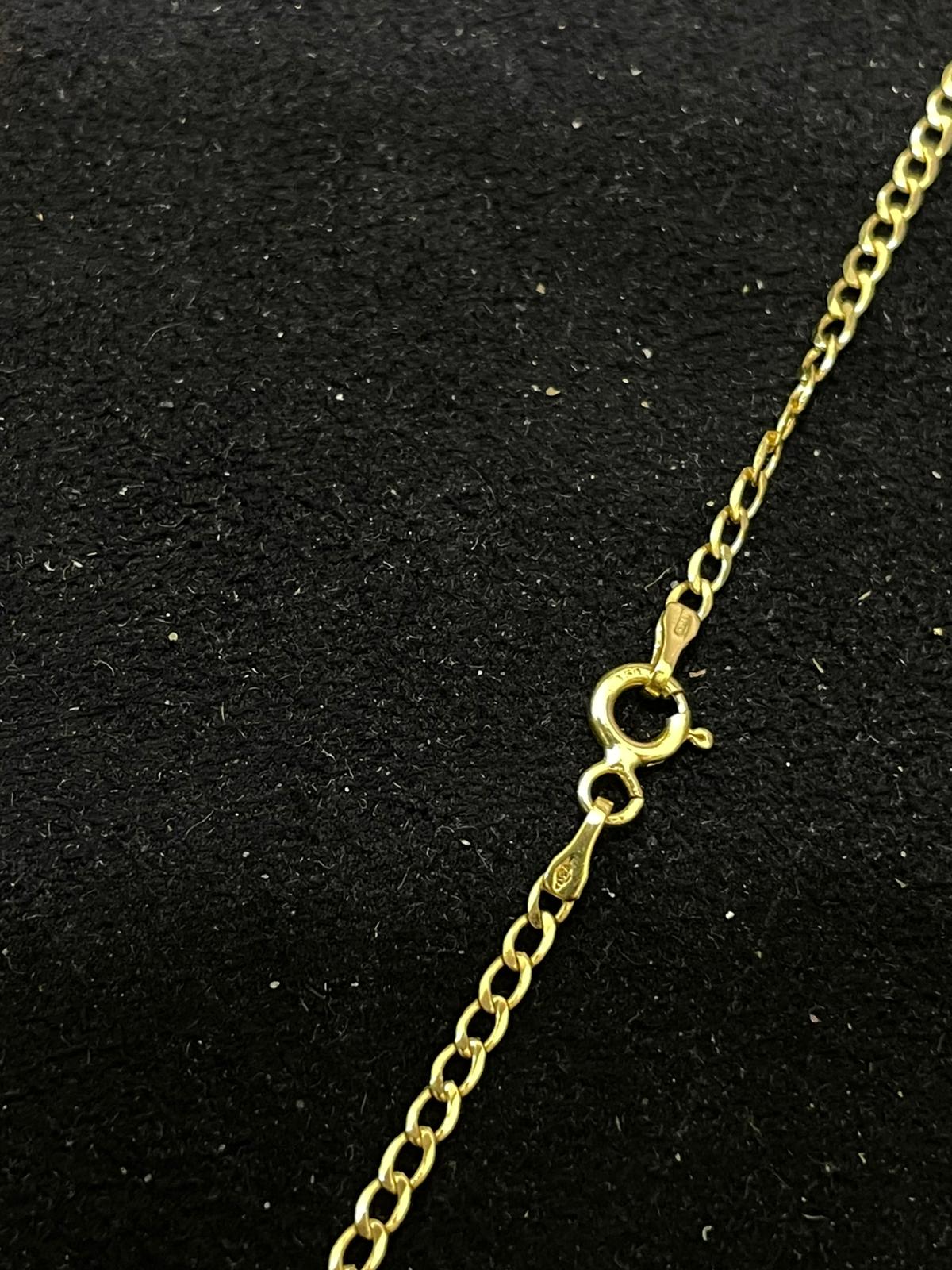 Cadena de oro de 18 Kt de segunda mano