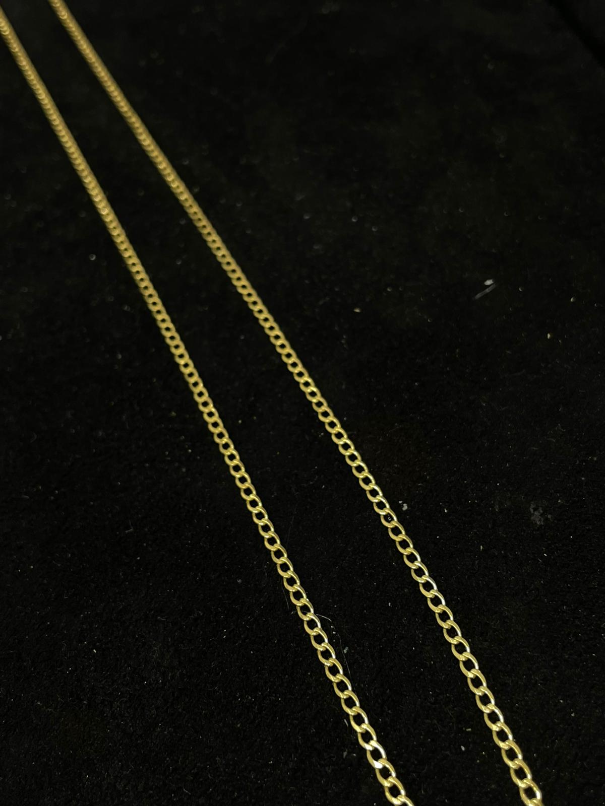 Cadena de oro de 18 Kt de segunda mano